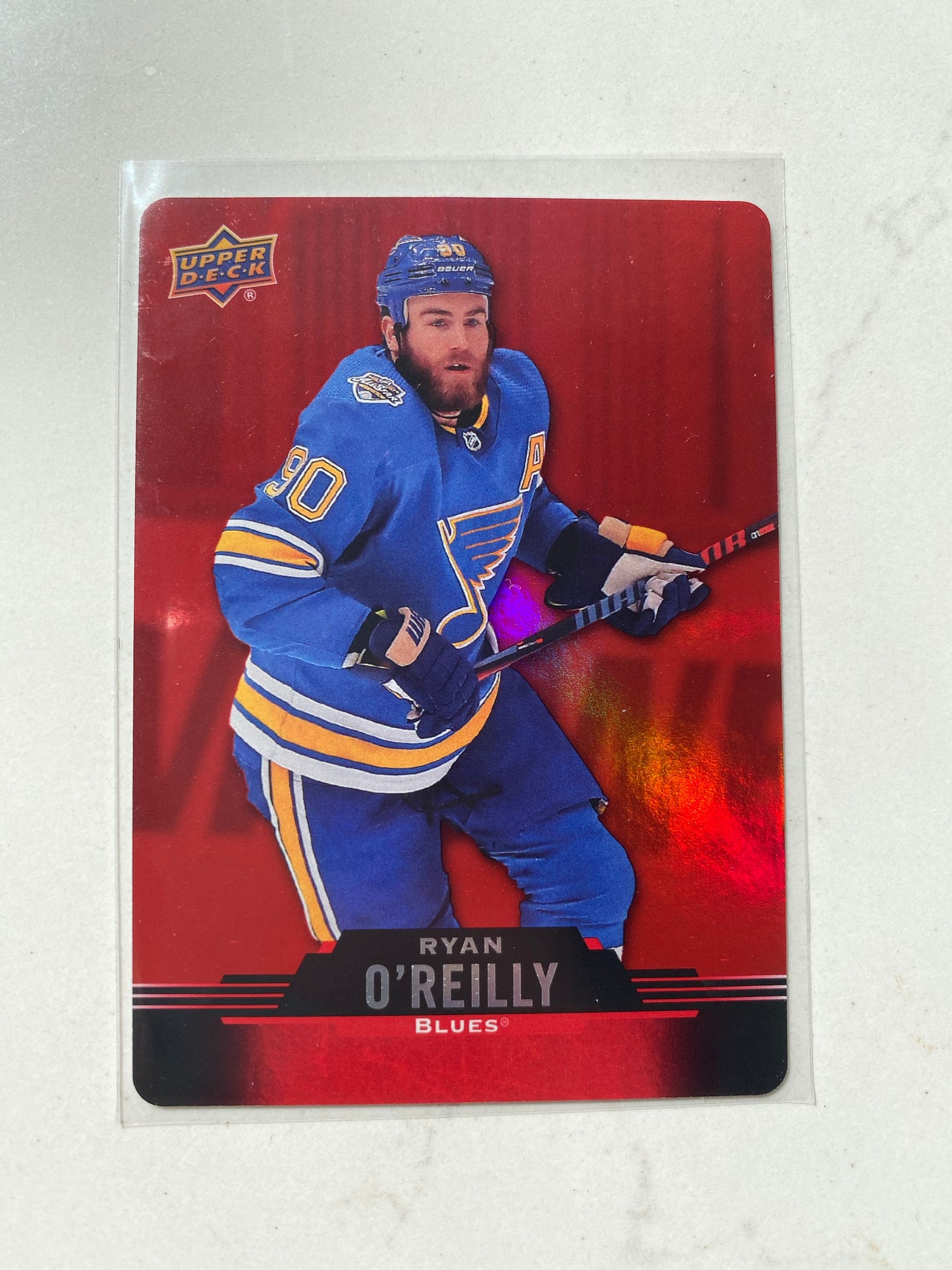 Tim Hortons Hockey 2020-21 Red Parallel Die Cuts