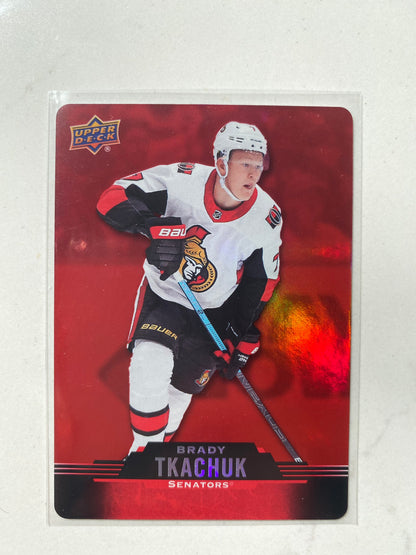 Tim Hortons Hockey 2020-21 Red Parallel Die Cuts