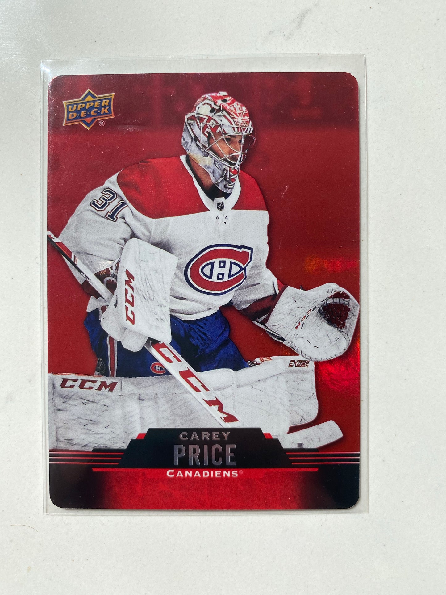 Tim Hortons Hockey 2020-21 Red Parallel Die Cuts