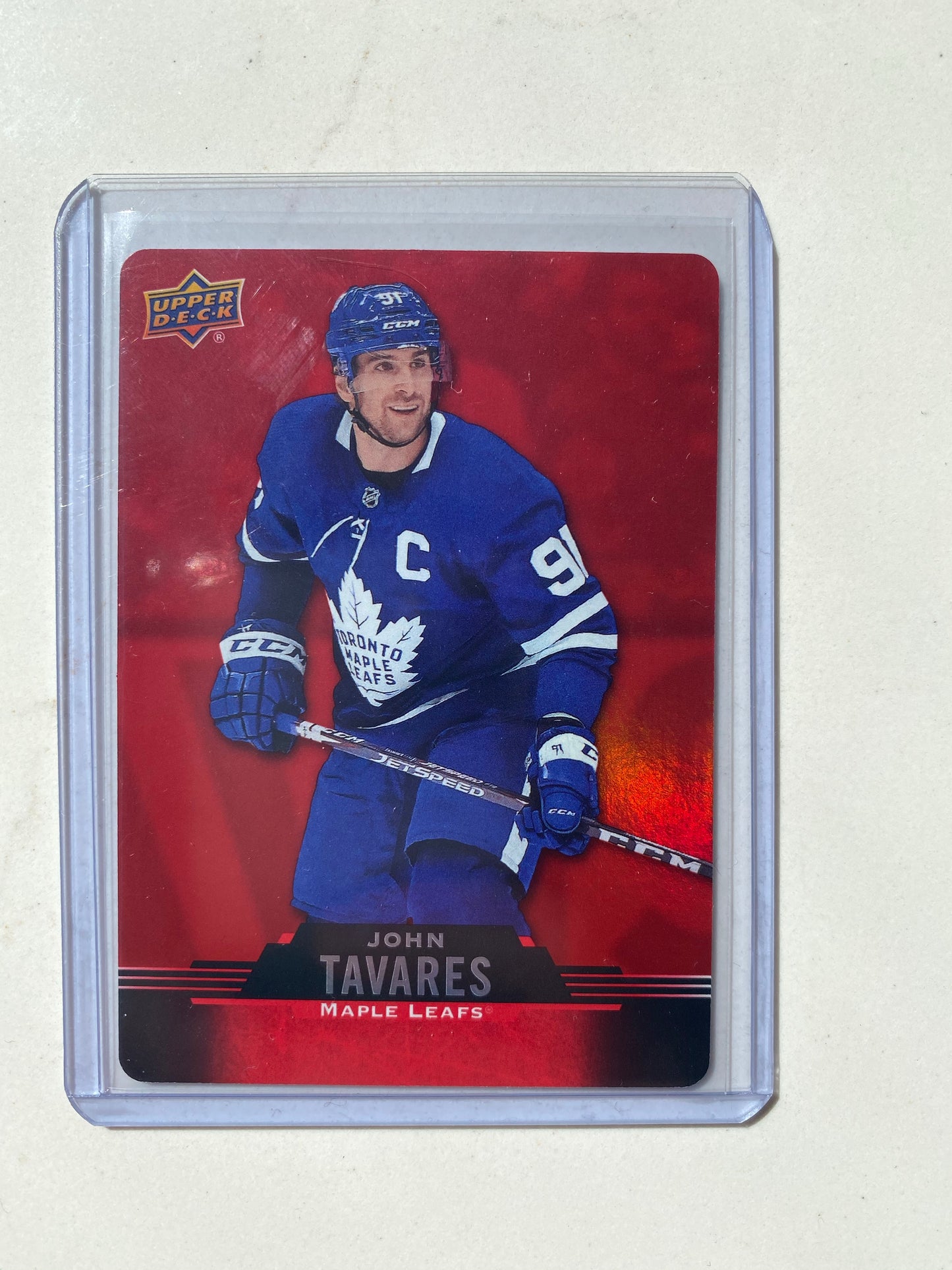 Tim Hortons Hockey 2020-21 Red Parallel Die Cuts