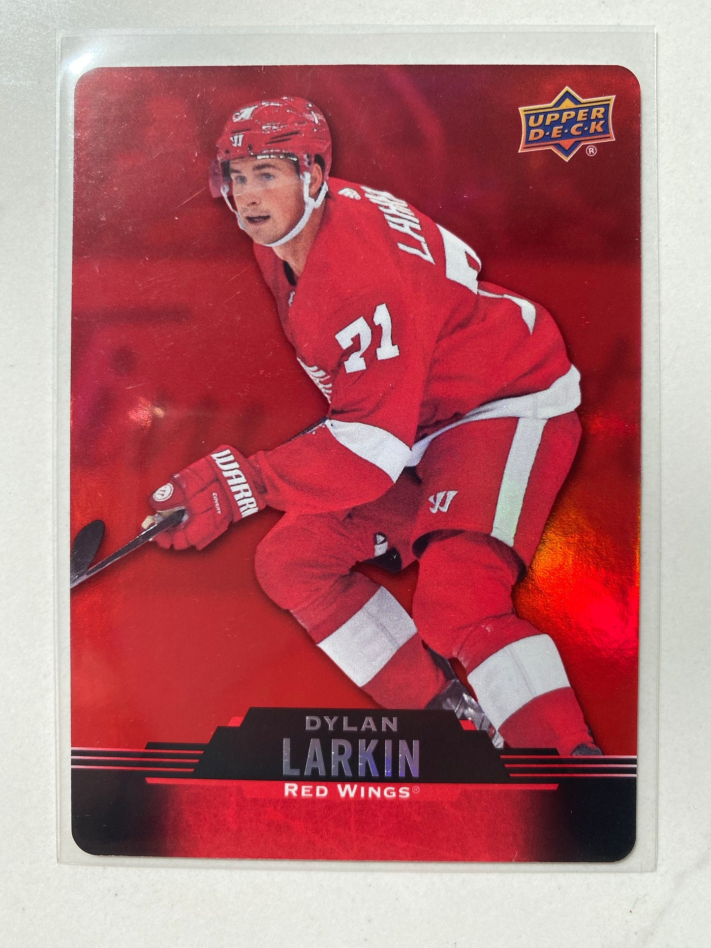 Tim Hortons Hockey 2020-21 Red Parallel Die Cuts