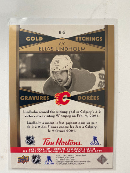 Tim Hortons Hockey Gold Etchings 2021-22 G1 to G12 You Pick