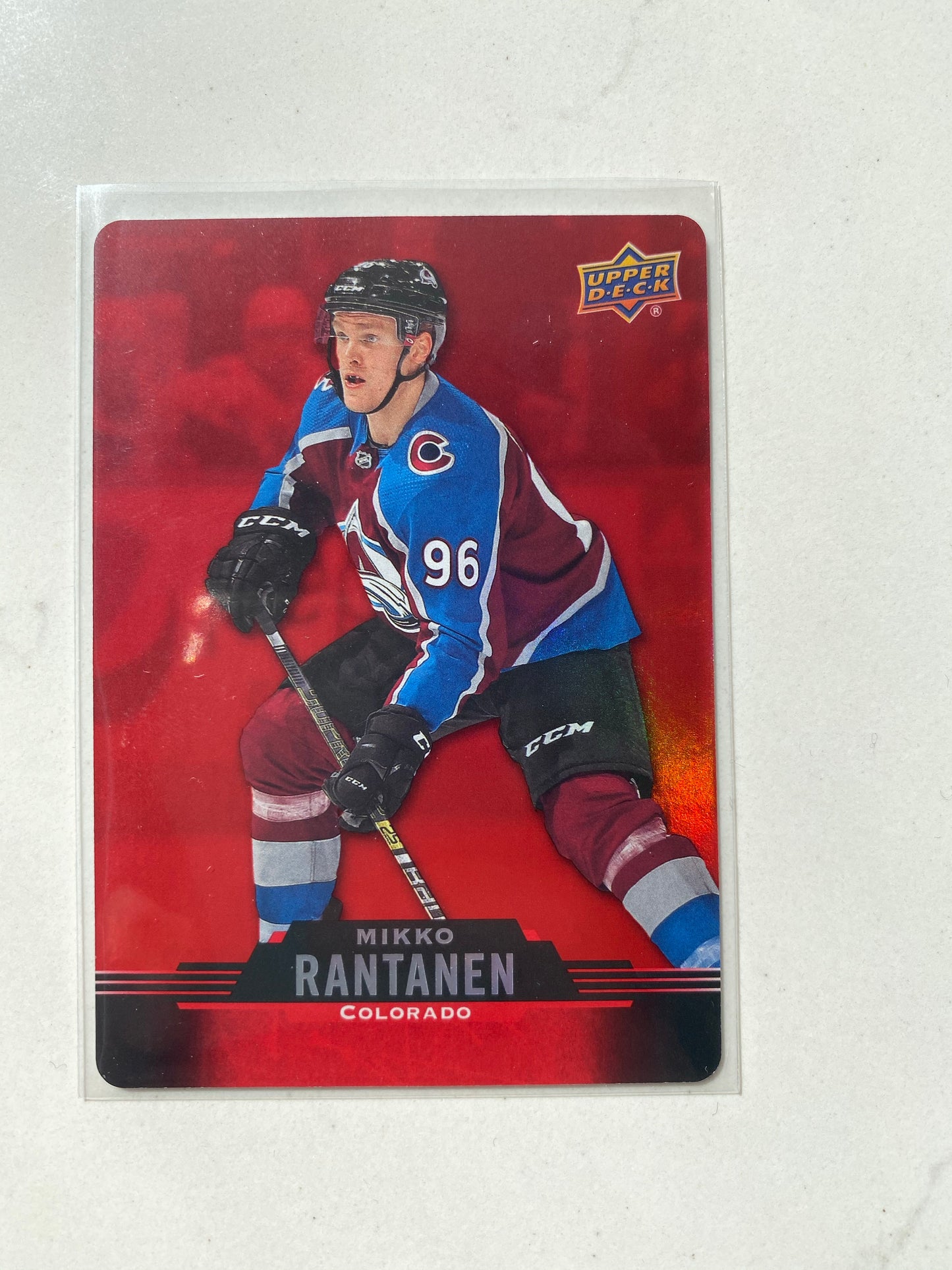 Tim Hortons Hockey 2020-21 Red Parallel Die Cuts