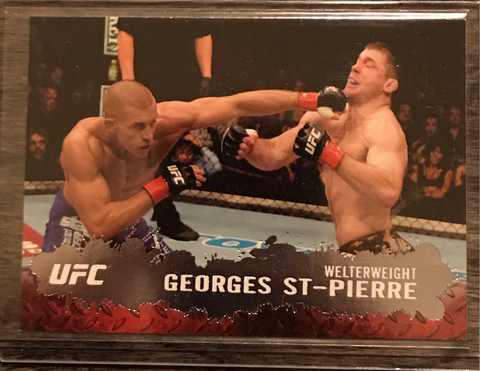 Topps UFC 2009 Round 2- Georges St. Pierre GSP #100