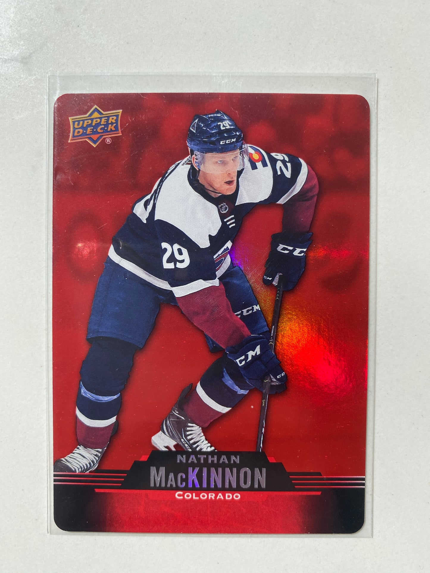 Tim Hortons Hockey 2020-21 Red Parallel Die Cuts