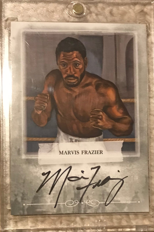 2010 Ringside Boxing Round 1 Marvis Frazier Autograph A-MF1 silver version 1 of 90