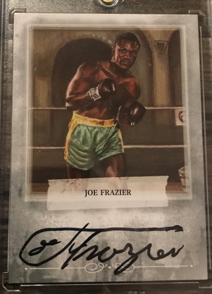 Ringside Boxing Round 1 Joe Frazier Autograph A-JF2 silver auto /90