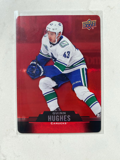 Tim Hortons Hockey 2020-21 Red Parallel Die Cuts