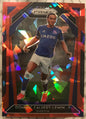 Dominic Calvert-Lewin 2020-21 Prizm Premier League Cracked Ice Red Prizm