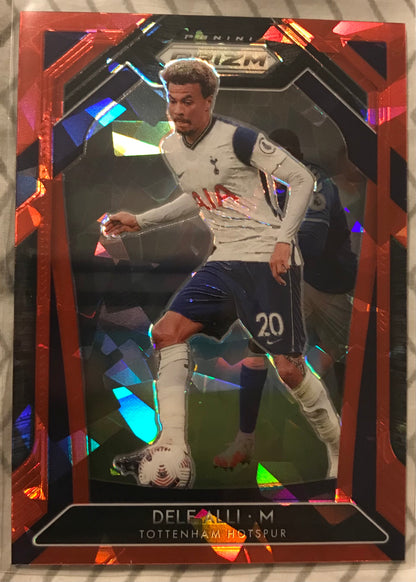 2020-21 Prizm Premier League Soccer #158 Dele Alli - Tottenham  SP RED ICE