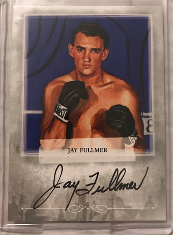 Ringside boxing round 2 Jay Fullmer A-JFU1 auto /100