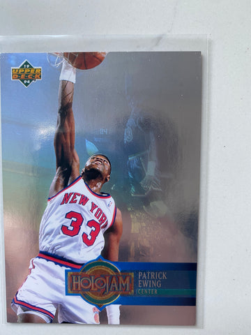 Patrick Ewing 1993-94 Upper Deck Holojams #H18 New York Knicks