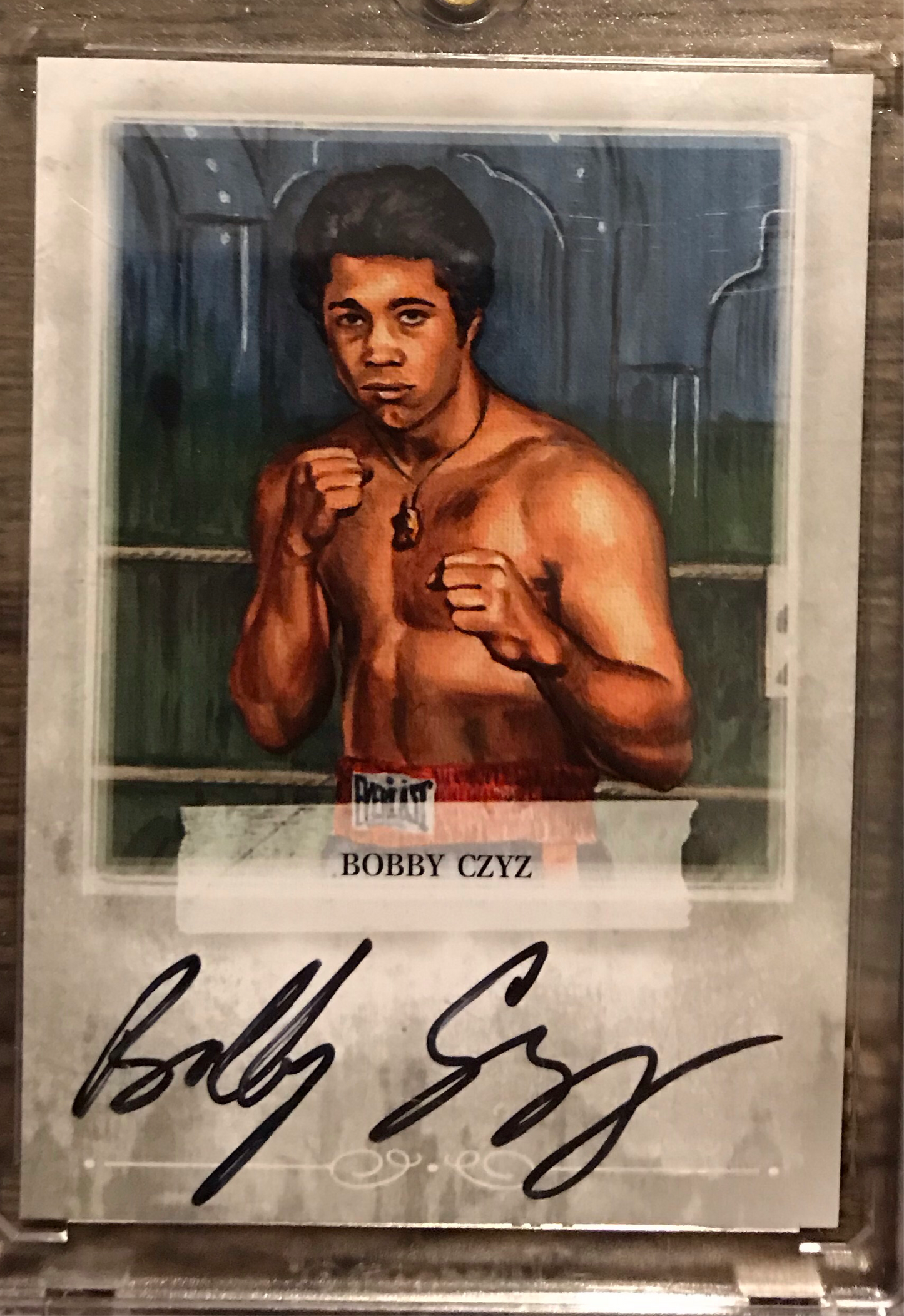 Ringside Boxing Round 1 Bobby Czyz A-BC1 silver auto /90