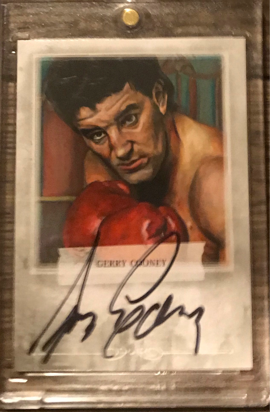 2010 Ringside Boxing Round 1 Gerry Cooney Autograph A-GC1 silver version 1 of 90