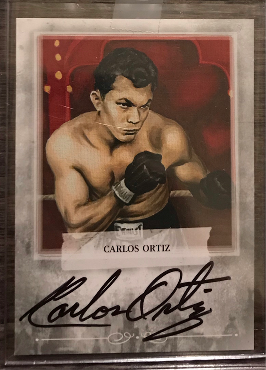 Ringside Boxing Round 1 Carlos Ortiz A-CO2 silver auto /90