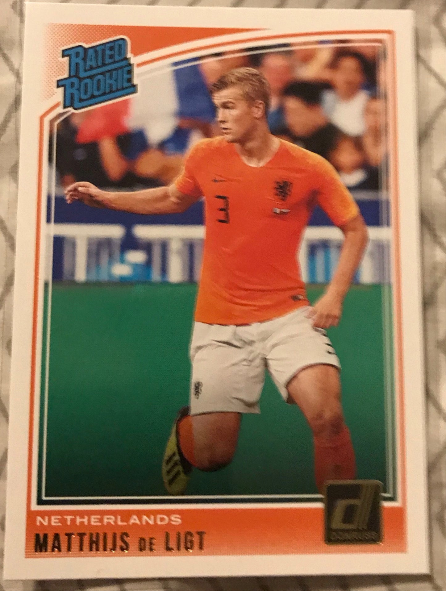 2018-19 Donruss #195 Matthijs de Ligt Rated Rookie Netherlands Juventus