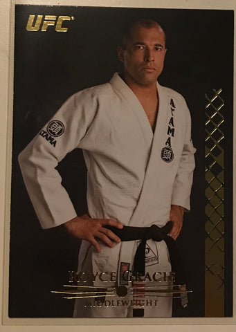 Royce Gracie 2011 Topps UFC Title Shot GOLD Parallel Card #1 MMA