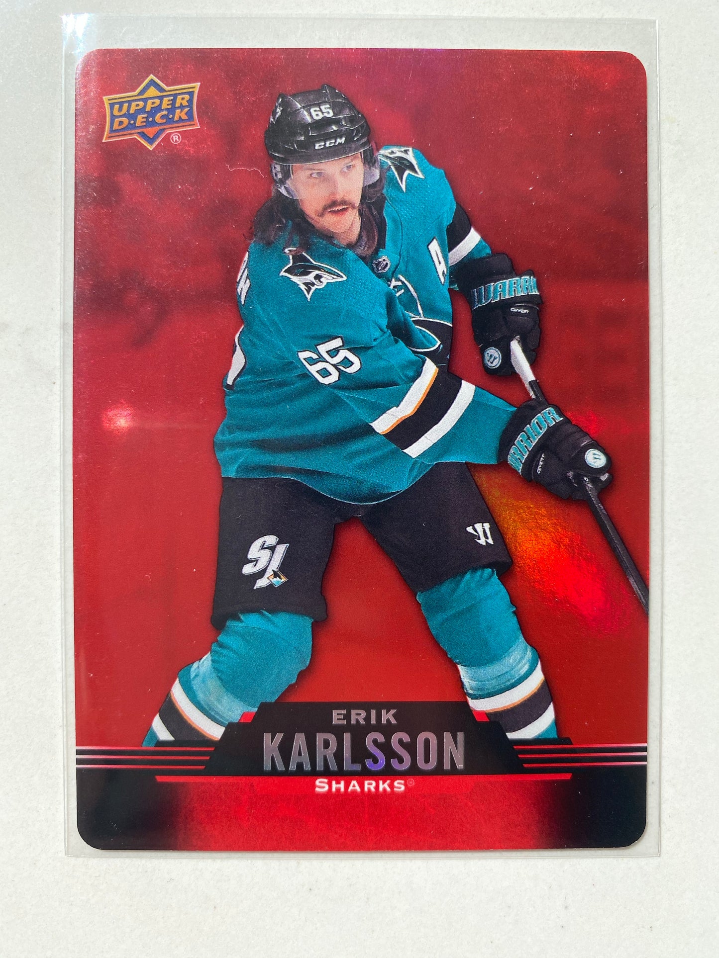 Tim Hortons Hockey 2020-21 Red Parallel Die Cuts