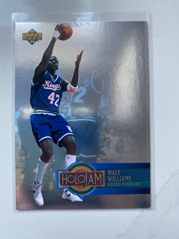 Walt Williams 1993-94 Upper Deck Holojams #H23 Sacramento Kings
