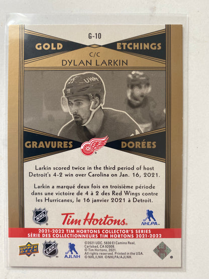 Tim Hortons Hockey Gold Etchings 2021-22 G1 to G12 You Pick