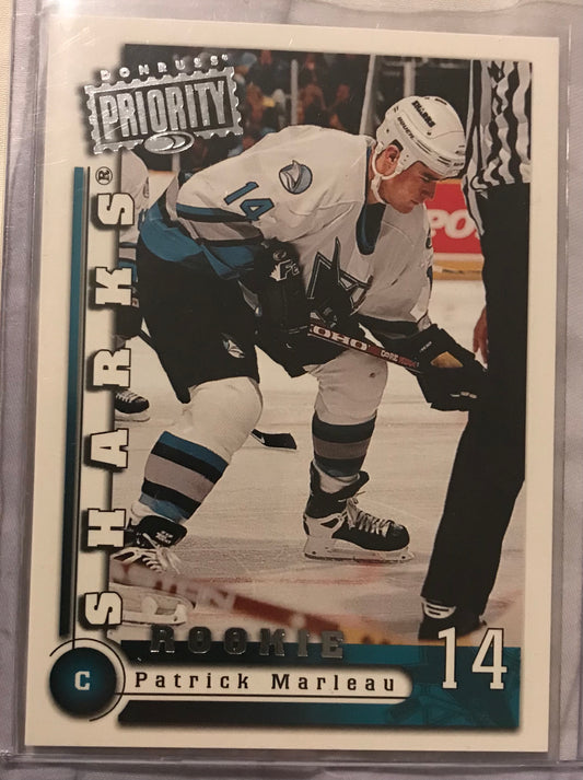 1997-98 Donruss Priority Patrick Marleau rookie rc #175