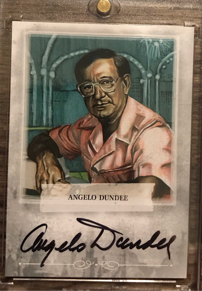 Ringside Boxing Round 1 Angelo Dundee A-AD silver auto /90